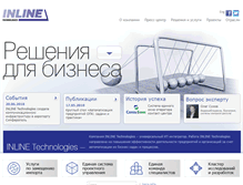 Tablet Screenshot of in-line.ru