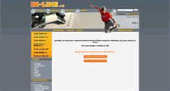 Desktop Screenshot of in-line.cz